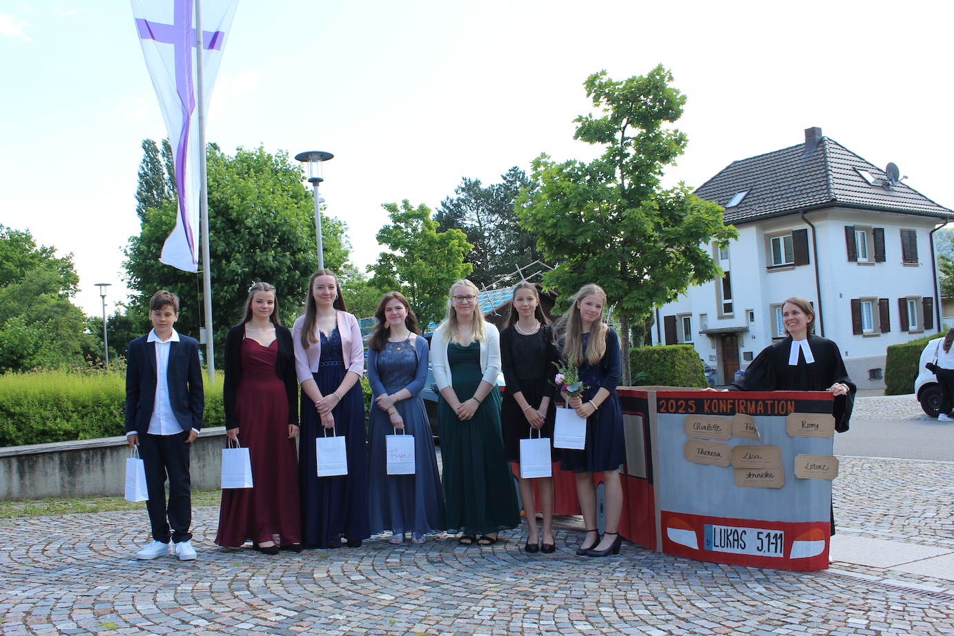Konfirmation 2025 - 14 Jugendliche aus Laufenburg und Albbruck konfirmiert